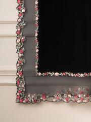 3 Piece- Embroidered Velvet Suit S110927