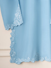 2 Piece- Pure Korean Silk Embroidered Suit S110961