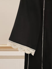 3 Piece - Pure Cotton Net Embroidered Suit S109616