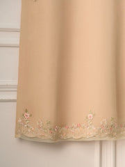 3 Piece - Pure Organza Embroidered Suit S111254