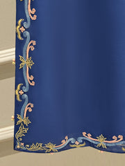 3 Piece - Pure Organza Embroidered Suit S111652