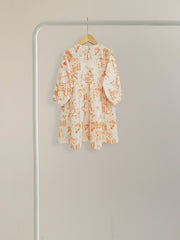 (Kids) Printed Cambric Frock KD-0037