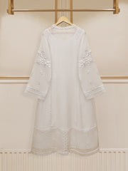 3 Piece - Pure Cotton Net Embroidered Suit S109770