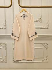 3 Piece - Pure Embroidered Cotton Net Suit S111625