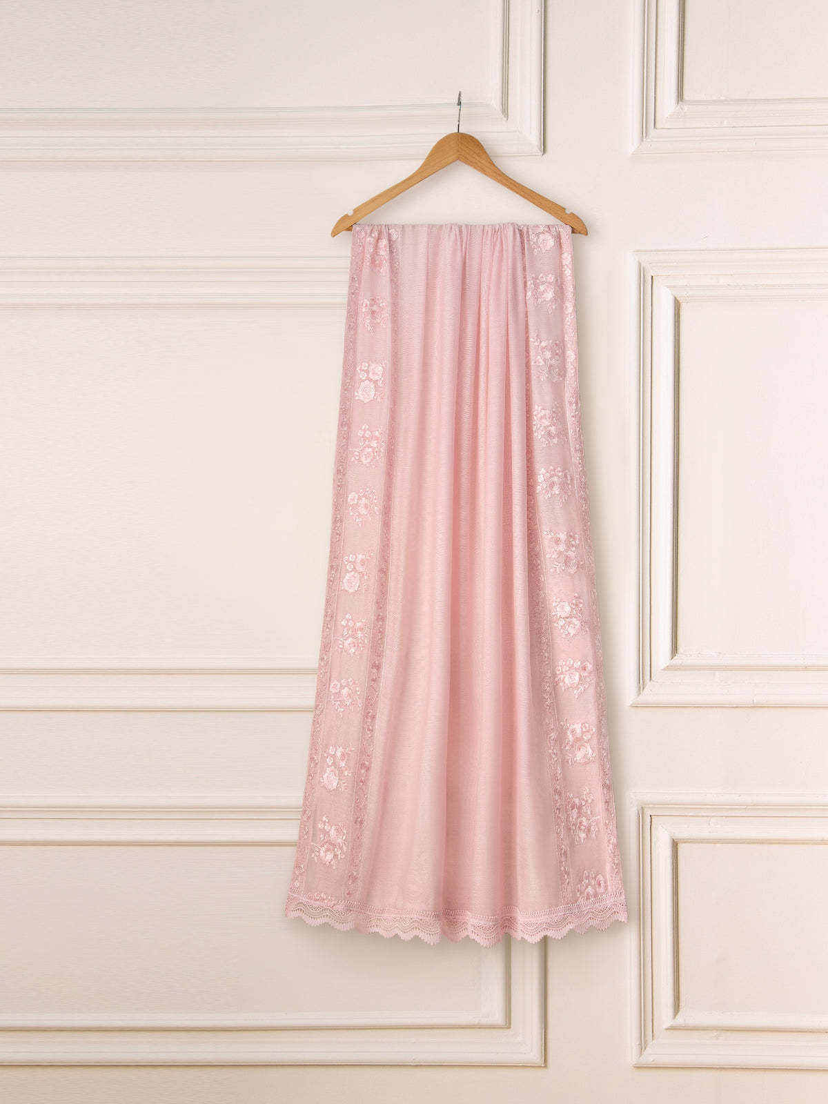Pure Cotton Net Dupatta D000241