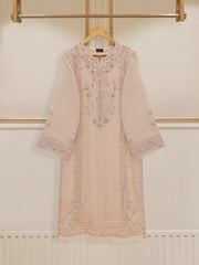 3 Piece - Embroidered Chiffon Suit S109747