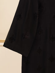 3 Piece - Pure Cotton Net Embroidered Suit S109570