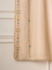 2 Piece - Pure Cotton Net Embroidered Suit S110908