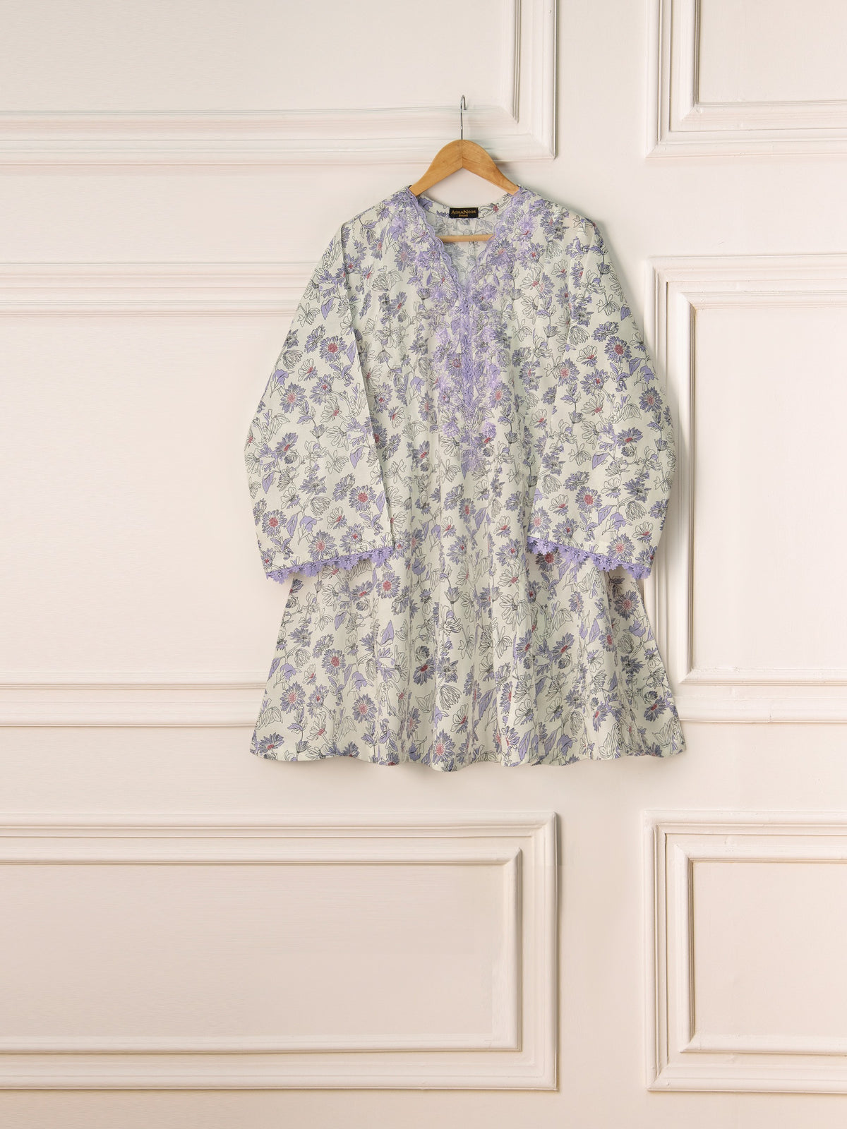 2 Piece - Digital Printed Cambric Suit S110819