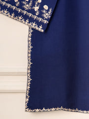 2 Piece- Pure Korean Silk Embroidered Suit S110955