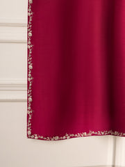 2 Piece- Pure Korean Silk Embroidered Suit S110981