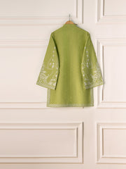 2 Piece - Embroidered Jacquard Suit S111114