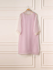 3 Piece - Pure Organza Embroidered Suit S110623