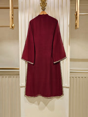 3 Piece - Pure Cotton Net Embroidered Suit S111408