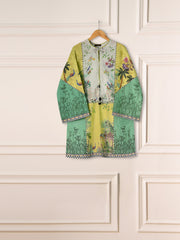 Digital Printed Cambric Shirt S111267