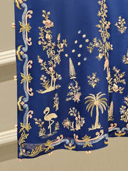 3 Piece - Pure Organza Embroidered Suit S111652