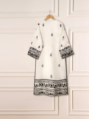 3 Piece- Pure Cotton Net Embroidered Suit S111205