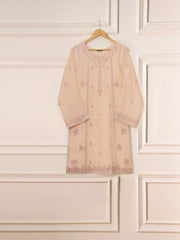 3 Piece - Pure Cotton Net Embroidered Suit S111304