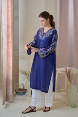 2 Piece - Embroidered Jacquard Suit S110155