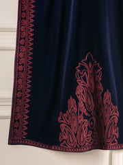 2 Piece- Embroidered Velvet Suit S110844