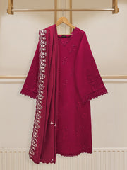 2 Piece - Embroidered Swiss Voile Suit S109709