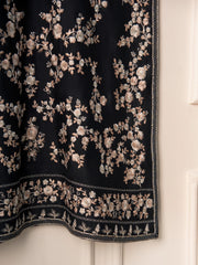 2 Piece- Pure Silk Net Embroidered Suit S110564