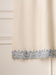 3 Piece- Pure Khaddi Silk Embroidered Suit S111049