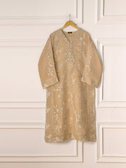 2 Piece - Pure Organza Embroidered Suit S111258