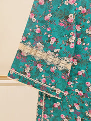 (Unstitched) 3 Piece - Pure Printed Cambric Suit FF2130