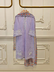 2 Piece - Digital Printed Embroidered Lawn Suit S111612