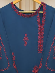 3 Piece - Embroidered Cambric Suit S110256