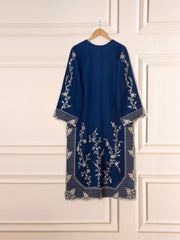 3 Piece - Pure Organza Embroidered Suit S111580