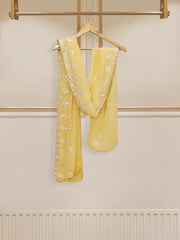 3 Piece - Embroidered Chiffon Suit S109943
