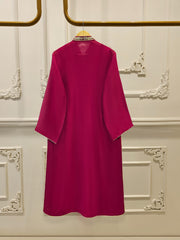 3 Piece - Pure Embroidered Cotton Net Suit S111635