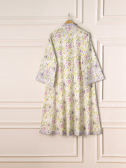 2 Piece - Embroidered Printed Khaddar Frock S110975