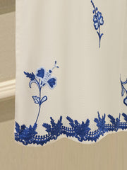 3 Piece - Pure Embroidered Cotton Net Suit S111886