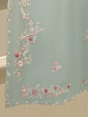 2 Piece - Embroidered Kora Cotton Silk Suit S111911
