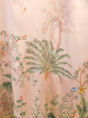 2 Piece - Pure Embroidered Charmeuse Silk Suit S112067