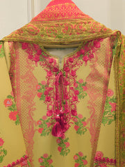 2 Piece - Digital Printed Embroidered Lawn Suit S112085