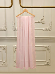 3 Piece- Pure Korean Silk Embroidered Suit S112076
