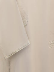 3 Piece - Pure Embroidered Cotton Net Suit S112100