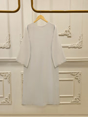 3 Piece - Pure Embroidered Cotton Net Suit S112100