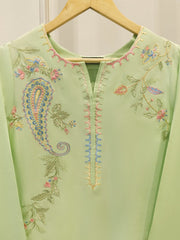 2 Piece - Embroidered Cambric Suit S112328