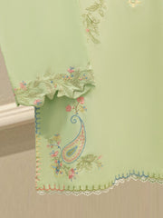 2 Piece - Embroidered Cambric Suit S112328
