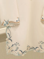 2 Piece - Embroidered Cambric Suit S112444