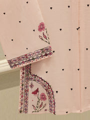 2 Piece - Embroidered Linen Suit WS00218