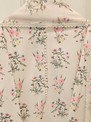 3 Piece - Digital Printed Cambric Suit S113020