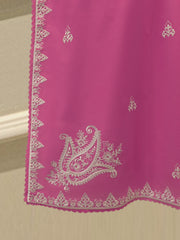 3 Piece - Embroidered Cambric Suit  S113026