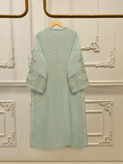 3 Piece - Pure Embroidered Cotton Net Suit S113032