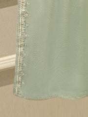 3 Piece - Pure Embroidered Cotton Net Suit S113032